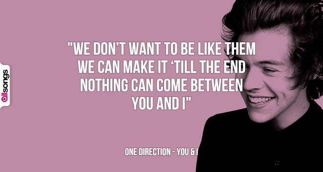 One Direction: le migliori frasi delle canzoni