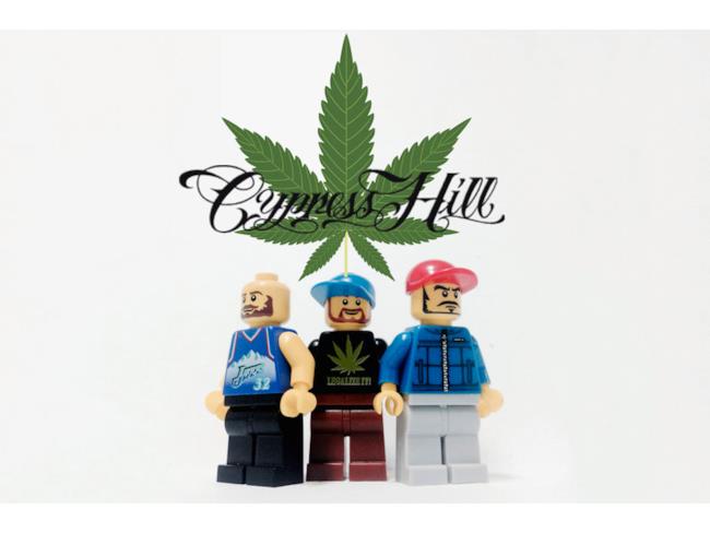 I Cypress Hill riprodotti con i Lego
