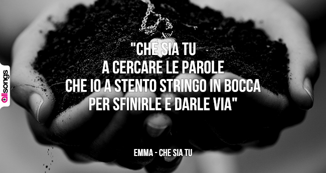 Emma: le migliori frasi delle canzoni