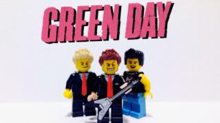 I Green Day riprodotti con i Lego