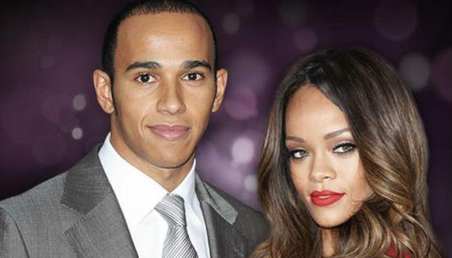 Rihanna e Lewis Hamilton insieme