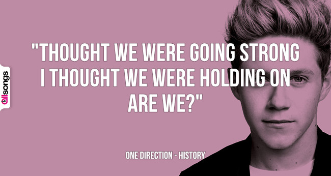 One Direction: le migliori frasi delle canzoni