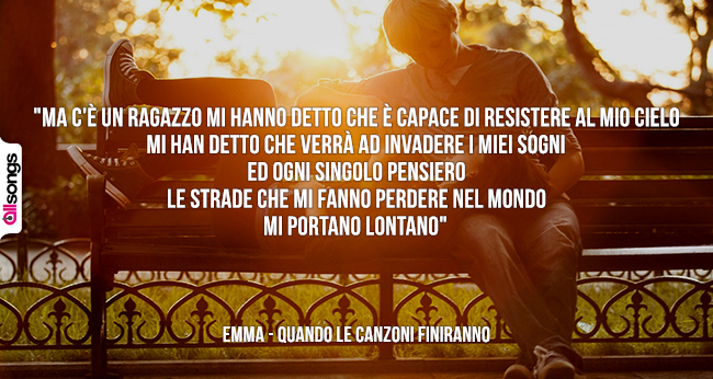 Emma: le migliori frasi delle canzoni