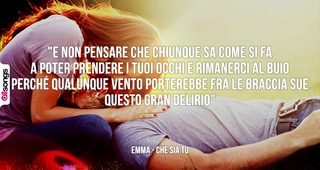 Emma: le migliori frasi delle canzoni