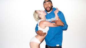 Miley Cyrus con il produttore Mike Will Made It