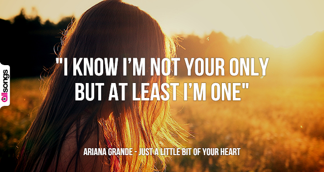 Ariana Grande: le migliori frasi delle canzoni