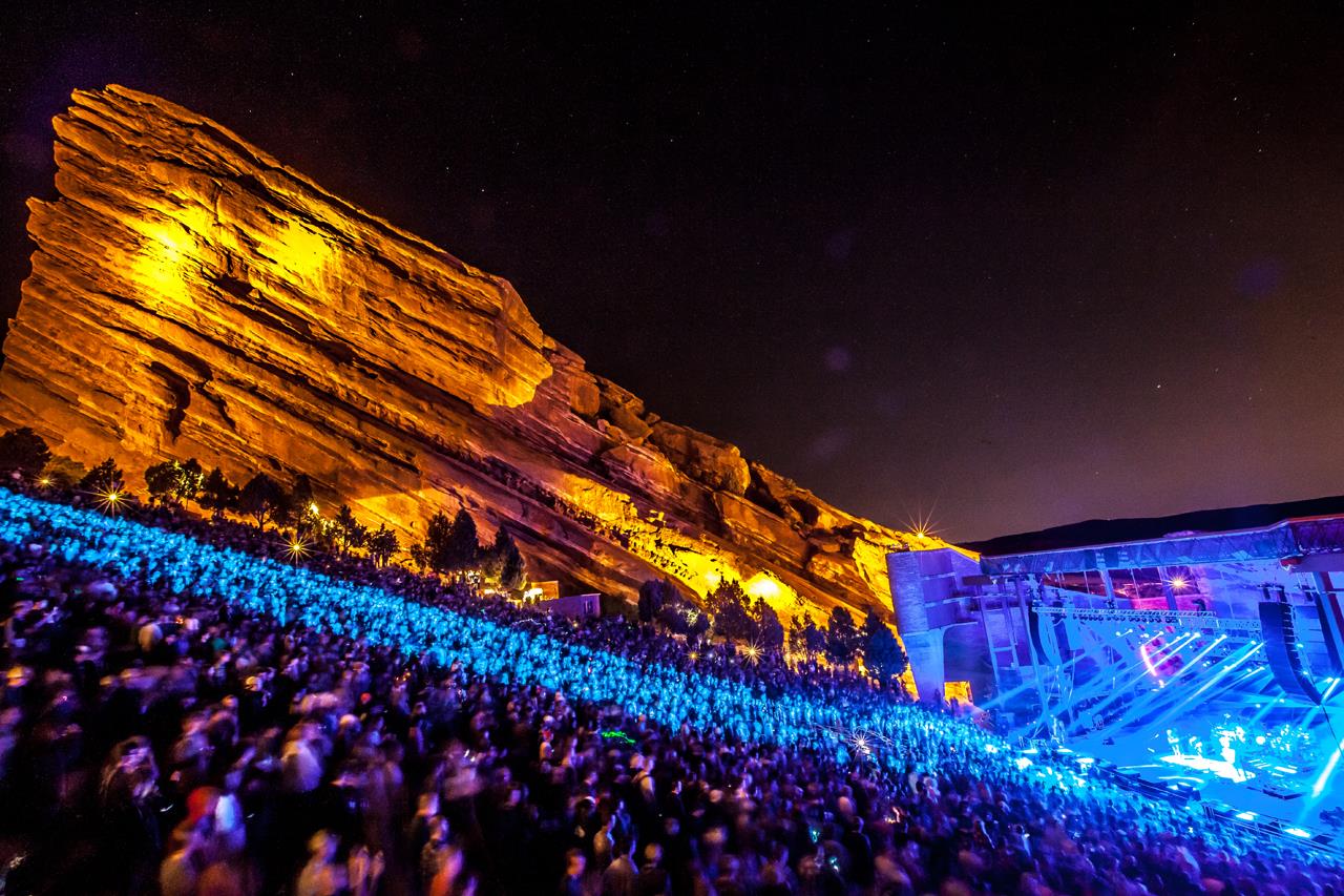 Skrillex - Live @ Red Rocks Amphitheatre 2014 | AllSongs