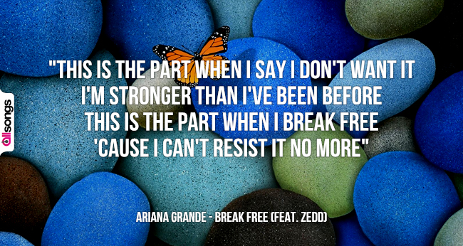 Ariana Grande: le migliori frasi delle canzoni