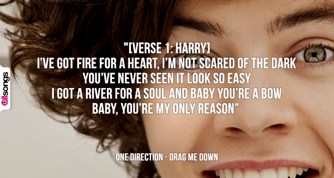 One Direction: le migliori frasi delle canzoni