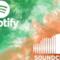 Spotify e SoundCloud