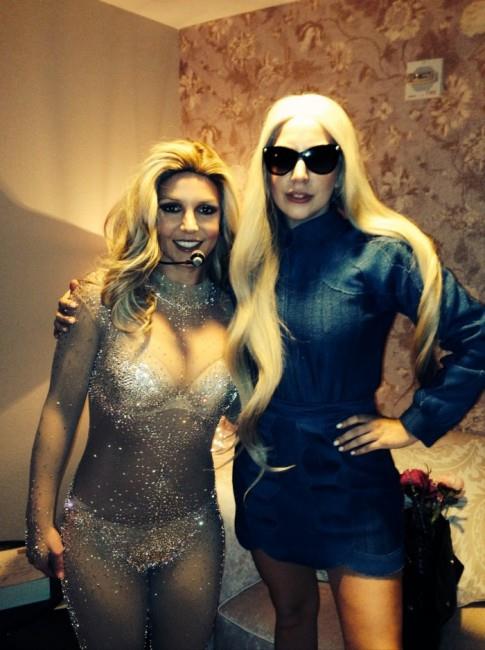 Britney Spears e Lady Gaga insieme 