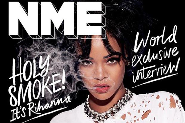 Rihanna sulla copertina di NME 2015