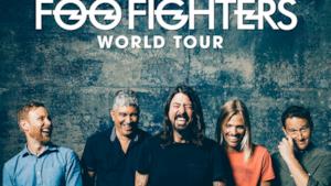 Locandina Foo Fighters World Tour