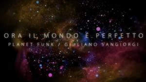 Planet Funk con Giuliano Sangiorgi: il video di Ora il mondo è perfetto e il suminagashi
