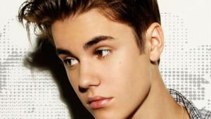 Primo piano di Justin Bieber