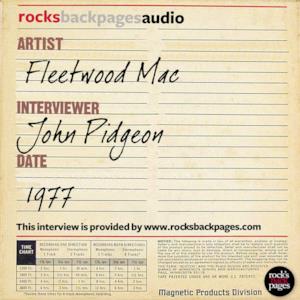 Fleetwood Mac Interviewed by John Pidgeon