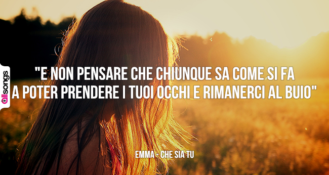 Emma: le migliori frasi delle canzoni