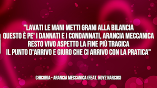 Chicoria: le migliori frasi delle canzoni