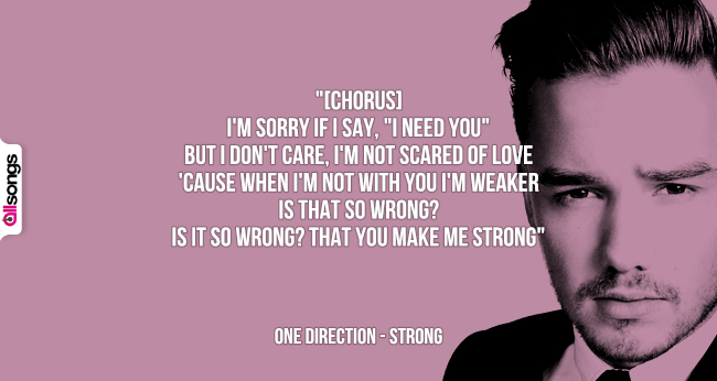 One Direction: le migliori frasi delle canzoni