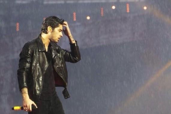 Zayn Malik al concerto di Torino dei One Direction
