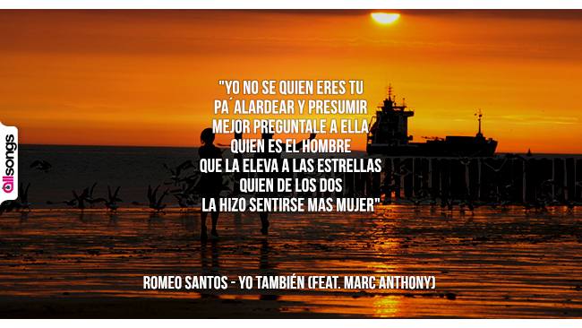 Romeo Santos: le migliori frasi dei testi delle canzoni