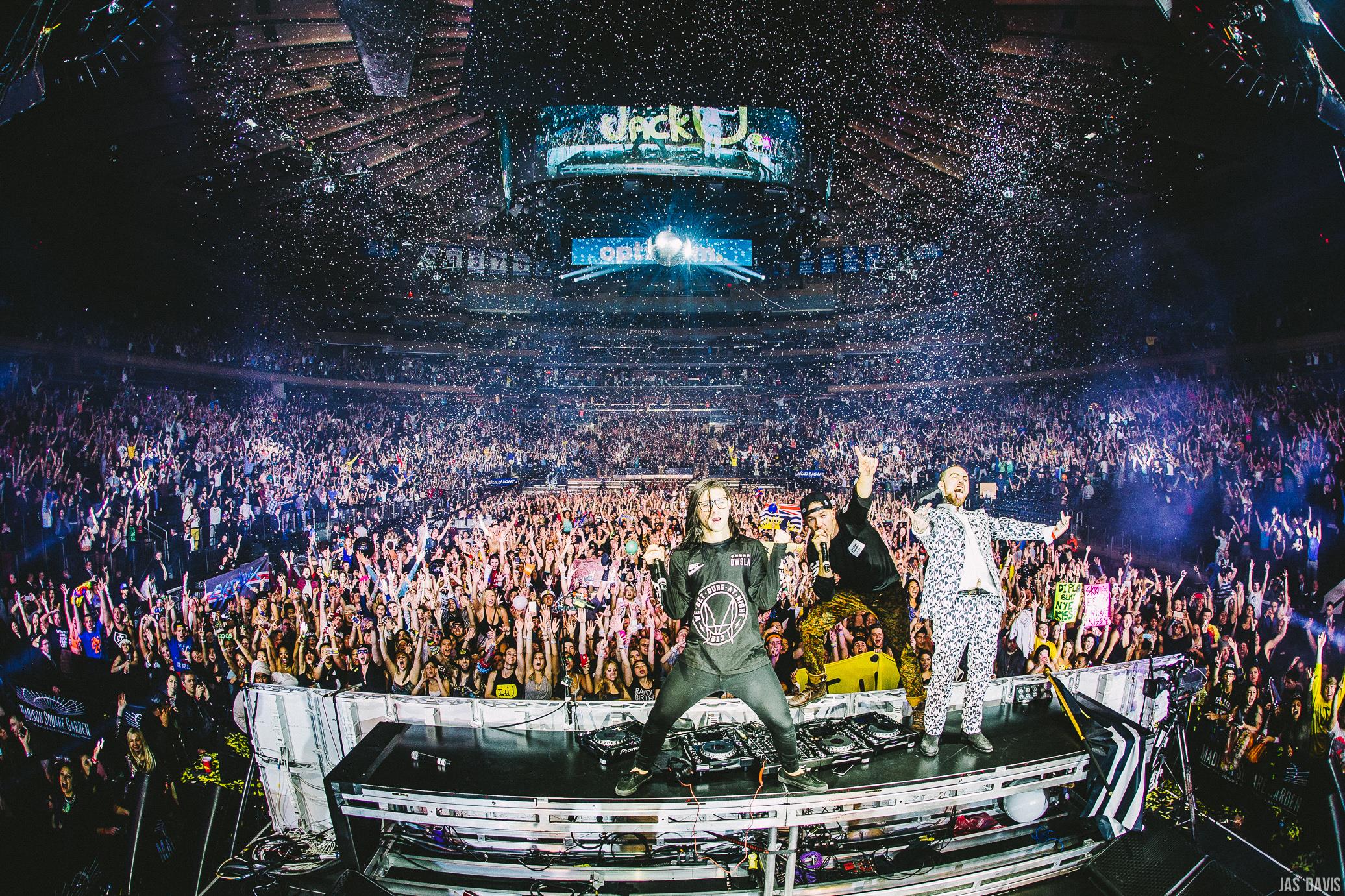 Jack Ü Diplo and Skrillex - Madison Square Garden 2015