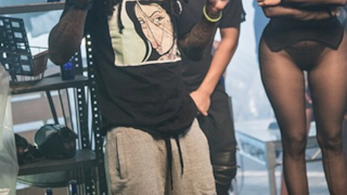Lil Wayne nel backstage del video di Only