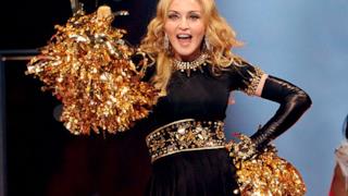 Madonna cheerleader live Super Bowl 2012