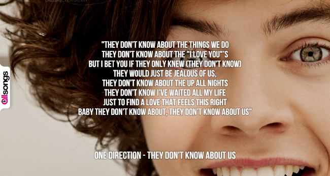 One Direction: le migliori frasi delle canzoni