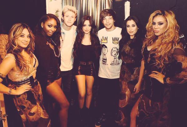 Niall Horan, Louis Tomlinson e le Fifth Harmony