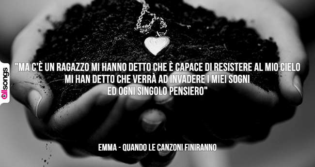 Emma: le migliori frasi delle canzoni