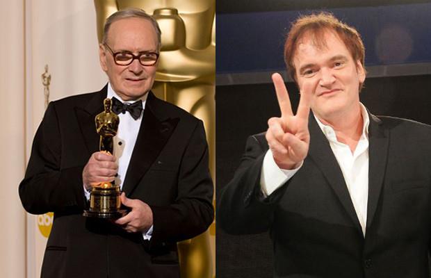 Ennio Morricone e Quentin Tarantino