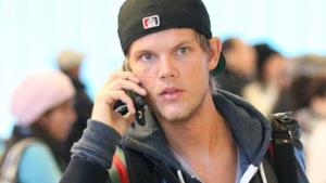 Avicii al telefono