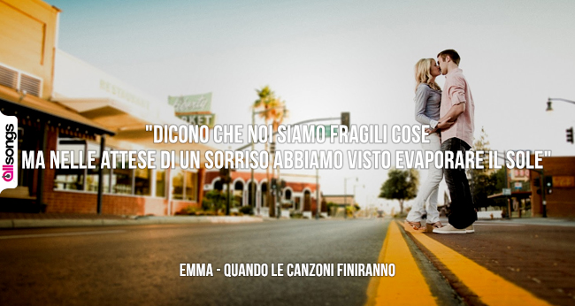 Emma: le migliori frasi delle canzoni