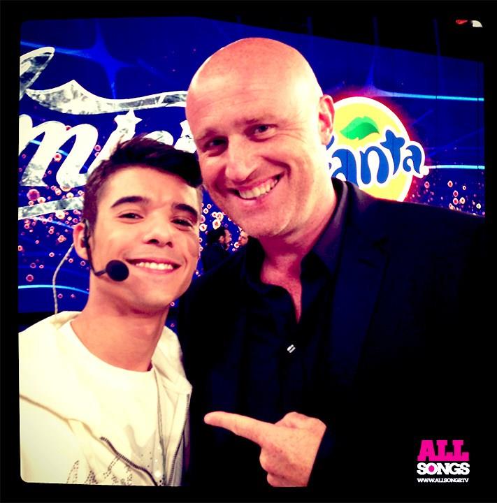 Moreno con Rudy Zerbi