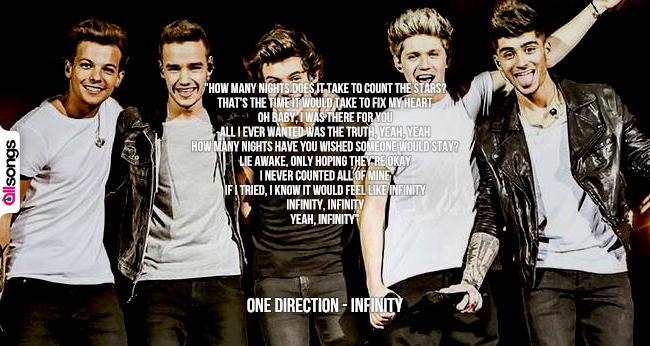 One Direction: le migliori frasi delle canzoni