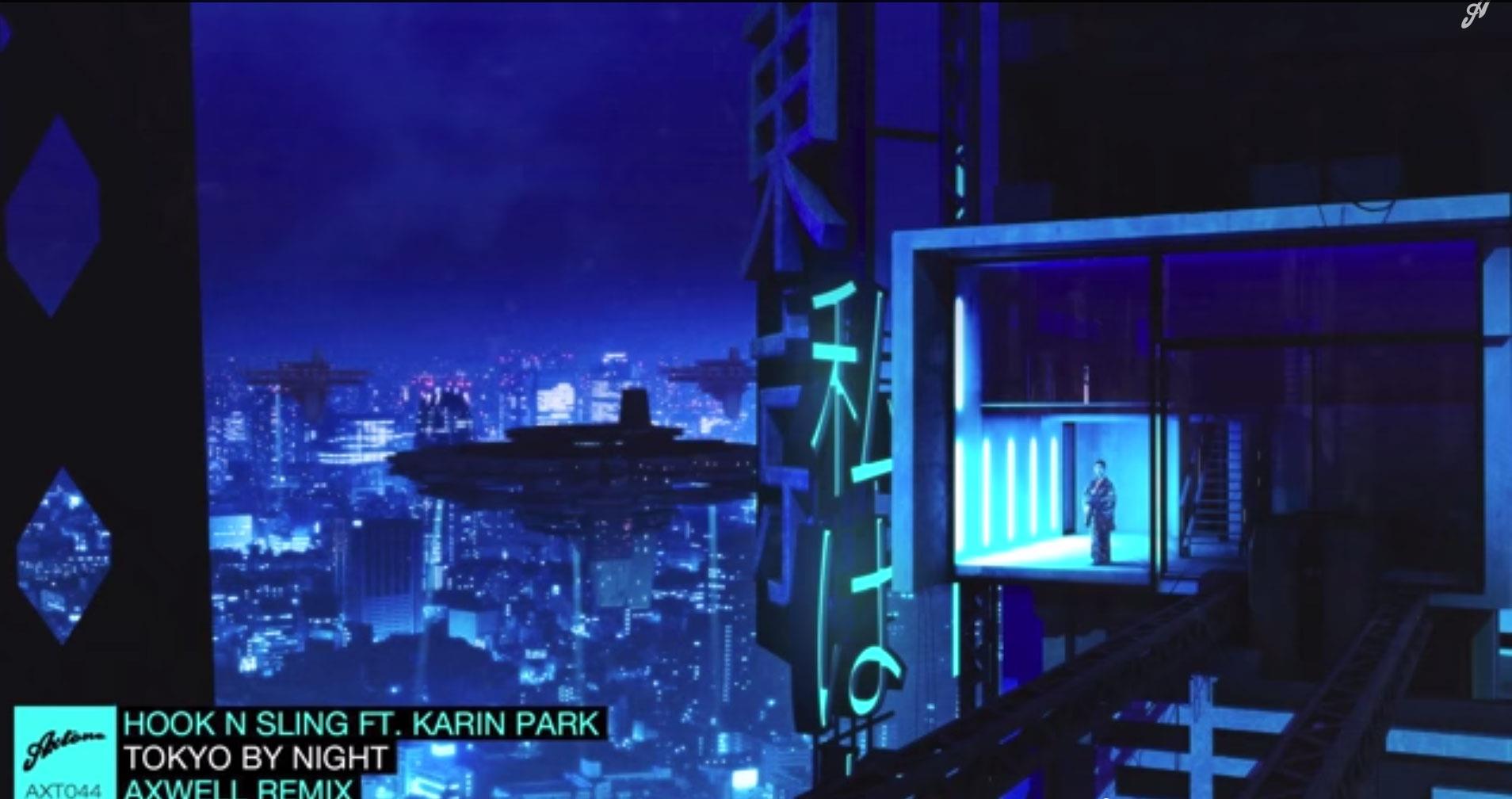 Il  video di Hook N Sling feat. Karin Park Tokyo by Night