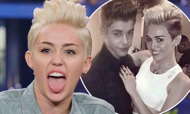 Miley Cyrus ospite Jay Leno 2014