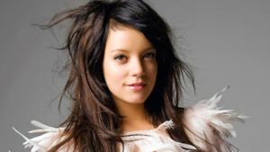 Primo piano di Lily Allen