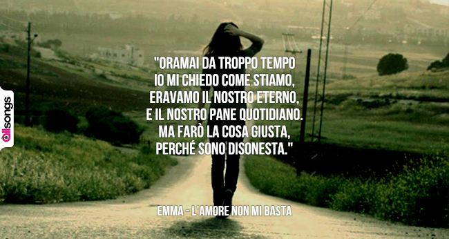 Emma: le migliori frasi delle canzoni