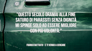 Franco Battiato: le migliori frasi delle canzoni