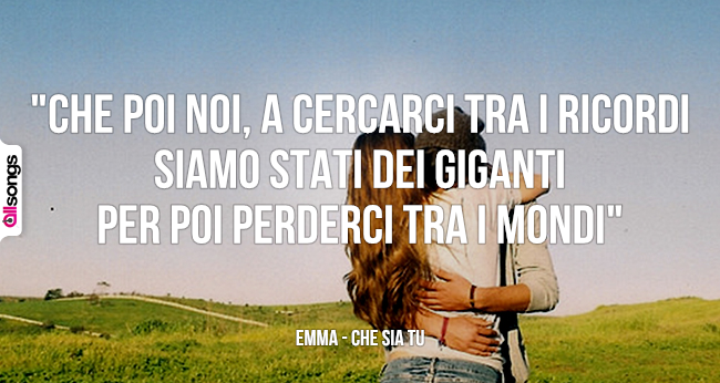 Emma: le migliori frasi delle canzoni