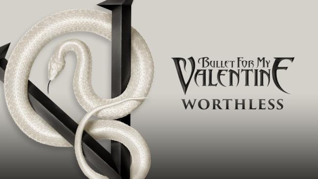 La copertina dell&#39;album Venom dei Bullet For My Valentine, da cui &#232; tratto il singolo Worthless