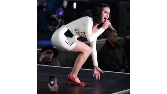 Katy Perry in concerto per Obama 1