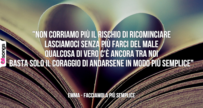 Emma: le migliori frasi delle canzoni