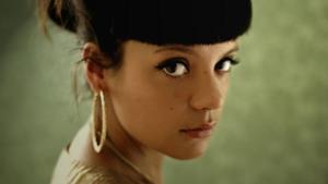 Primo piano di Lily Allen