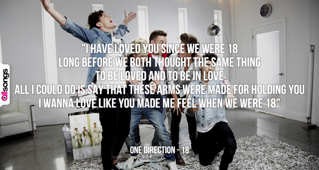 One Direction: le migliori frasi delle canzoni