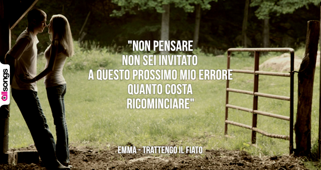 Emma: le migliori frasi delle canzoni