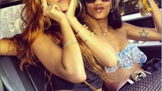 Rihanna e Melissa Forde alle Hawaii