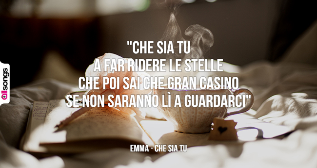 Emma: le migliori frasi delle canzoni
